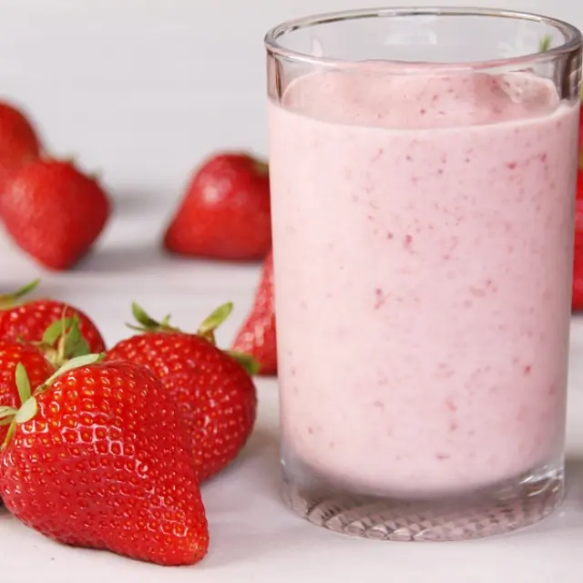 Licuado de fresa